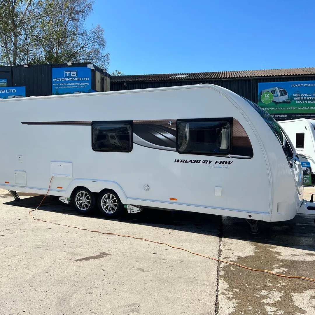 Caravans and motorhomes at TB Motorhomes Ltd, Melbourne, Derbyshire