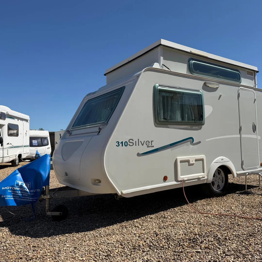 Caravans and motorhomes at TB Motorhomes Ltd, Melbourne, Derbyshire