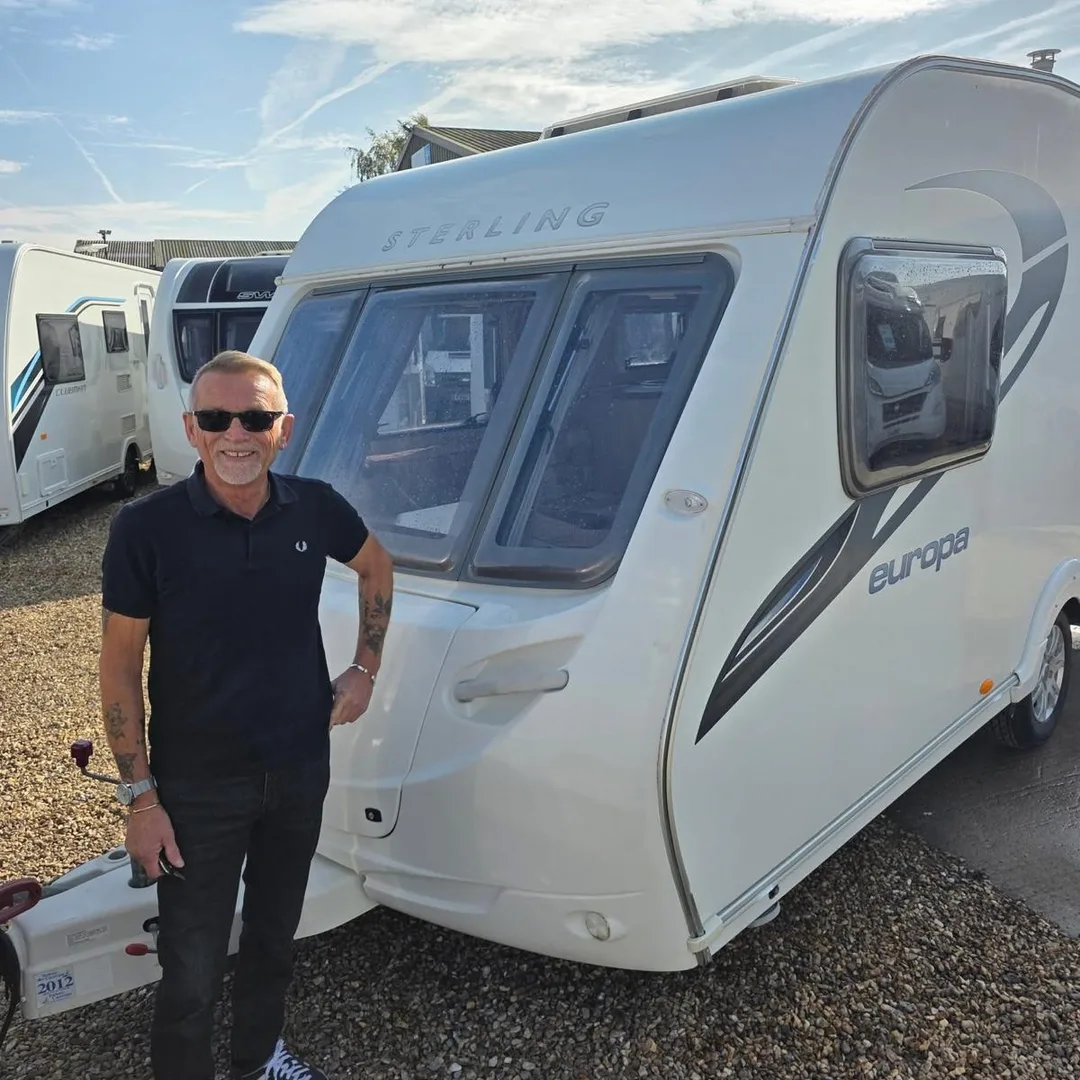 Caravans and motorhomes at TB Motorhomes Ltd, Melbourne, Derbyshire